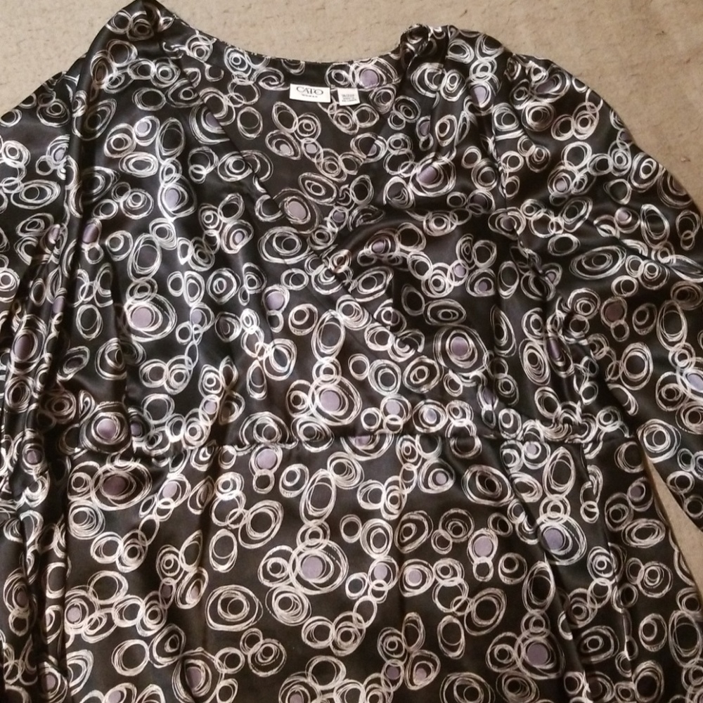 Geometric Lane Bryant blouse